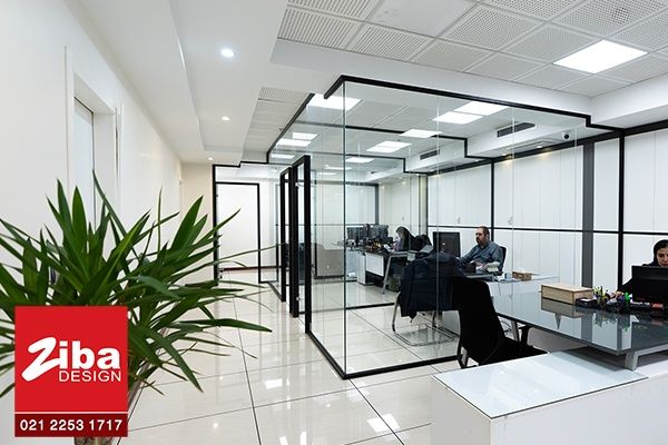 پارتیشن شیشه ای شرکت نیک اختران